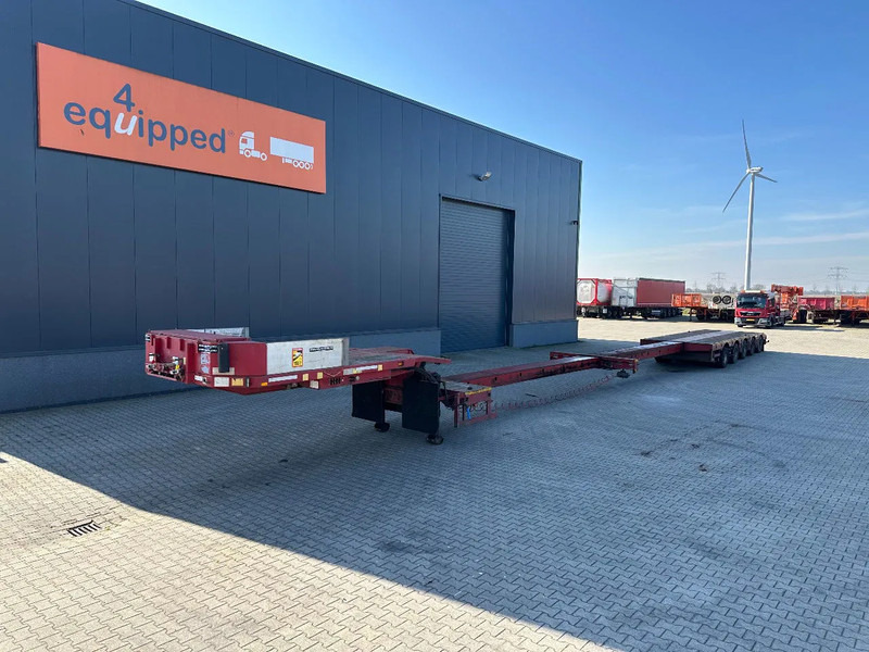 Broshuis 5ABSD-68/2, FIVE AXLE HYDRAULIC STEERED DOUBLE EXTENDABLE (27m) SEMI LOW LOADER - Dieplader oplegger: afbeelding 2 Broshuis 5ABSD-68/2, FIVE AXLE HYDRAULIC STEERED DOUBLE EXTENDABLE (27m) SEMI LOW LOADER - Dieplader oplegger: afbeelding 2