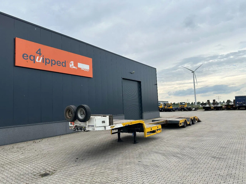 Broshuis E-2190/27 lowloader, wheel well, 4,1m extendable, steering axle - Dieplader oplegger: afbeelding 2 Broshuis E-2190/27 lowloader, wheel well, 4,1m extendable, steering axle - Dieplader oplegger: afbeelding 2