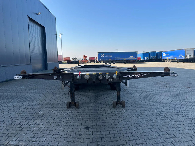 Containertransporter/ Wissellaadbak oplegger Burg 20FT / 20FT SWAP ADR (EX/II, EX/III, FL, AT) Chassis, 3.690kg, SAF INTRADISC, 2x Liftaxle, NL-chassis, APK/ADR: 08-2025: afbeelding 6