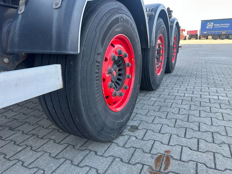 Containertransporter/ Wissellaadbak oplegger Burg 20FT / 20FT SWAP ADR (EX/II, EX/III, FL, AT) Chassis, 3.690kg, SAF INTRADISC, 2x Liftaxle, NL-chassis, APK/ADR: 08-2025: afbeelding 16
