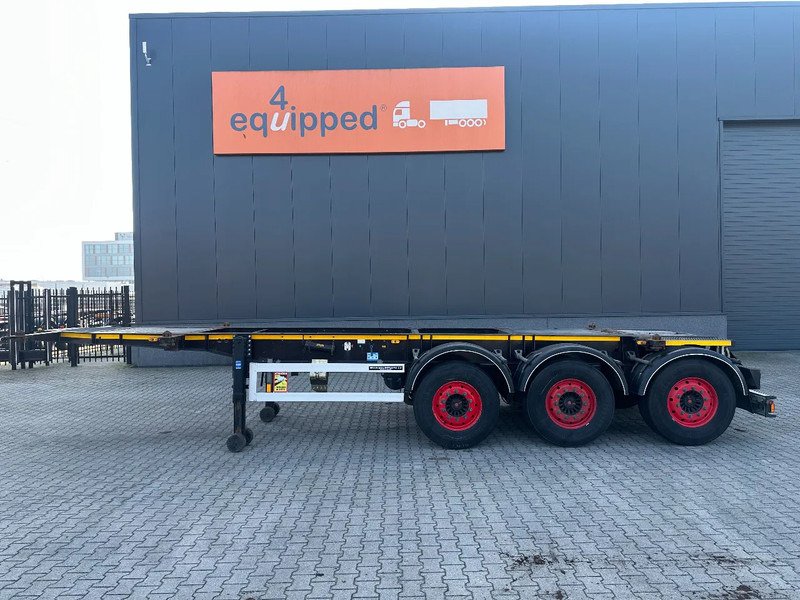 Burg 20FT / 20FT SWAP ADR (EX/II, EX/III, FL, AT) Chassis, 3.690kg, SAF INTRADISC, 2x Liftaxle, NL-chassis, APK/ADR: 08-2025 - Containertransporter/ Wissellaadbak oplegger: afbeelding 2 Burg 20FT / 20FT SWAP ADR (EX/II, EX/III, FL, AT) Chassis, 3.690kg, SAF INTRADISC, 2x Liftaxle, NL-chassis, APK/ADR: 08-2025 - Containertransporter/ Wissellaadbak oplegger: afbeelding 2