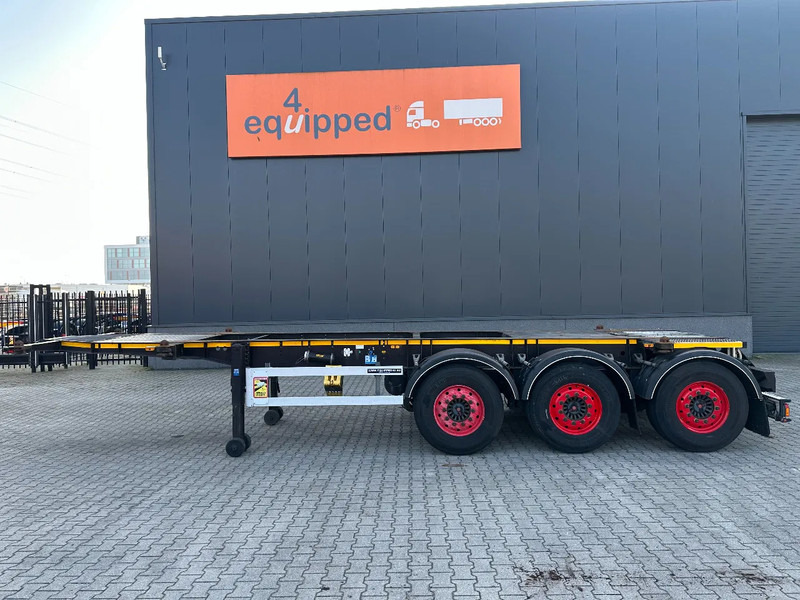 Burg 20FT + 20FT SWAP ADR (EX/II, EX/III, FL, AT) Chassis, empty weight: 3.690kg, SAF INTRADISC, 2x Liftaxle, NL-chassis, APK/ADR: 08 - Containertransporter/ Wissellaadbak oplegger: afbeelding 2 Burg 20FT + 20FT SWAP ADR (EX/II, EX/III, FL, AT) Chassis, empty weight: 3.690kg, SAF INTRADISC, 2x Liftaxle, NL-chassis, APK/ADR: 08 - Containertransporter/ Wissellaadbak oplegger: afbeelding 2