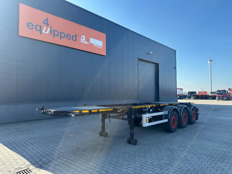 Burg 20FT / 20FT SWAP ADR (EX/II, EX/III, FL, AT), Leergewicht : 3.690kg, SAF INTRADISC, 2x Liftachse, NL-Chassis, APK/ADR: 08-2025 - Containertransporter/ Wissellaadbak oplegger: afbeelding 1 Burg 20FT / 20FT SWAP ADR (EX/II, EX/III, FL, AT), Leergewicht : 3.690kg, SAF INTRADISC, 2x Liftachse, NL-Chassis, APK/ADR: 08-2025 - Containertransporter/ Wissellaadbak oplegger: afbeelding 1