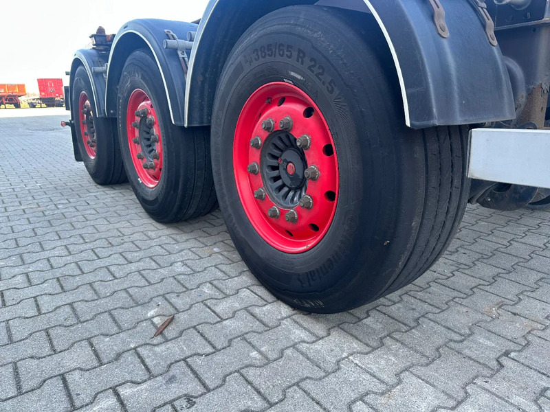 Containertransporter/ Wissellaadbak oplegger Burg 20FT / 20FT SWAP ADR (EX/II, EX/III, FL, AT), Leergewicht : 3.690kg, SAF INTRADISC, 2x Liftachse, NL-Chassis: afbeelding 14