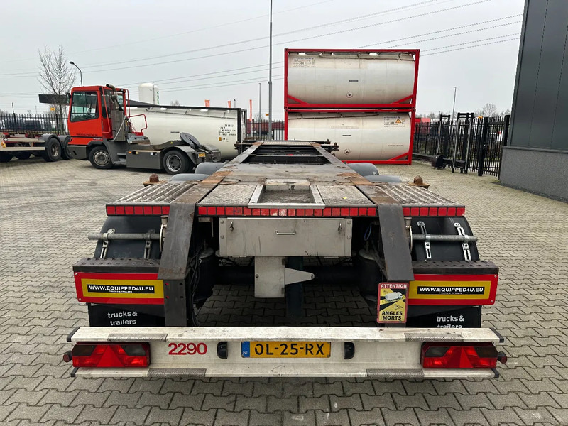 Burg 20FT ADR (EX/II, EX/III, FL, AT) Chassis, Empty weight : 3.690kg, SAF INTRADISC, 2x Liftaxle, NL-chassis, APK/ADR: 06-2025 - Containertransporter/ Wissellaadbak oplegger: afbeelding 3 Burg 20FT ADR (EX/II, EX/III, FL, AT) Chassis, Empty weight : 3.690kg, SAF INTRADISC, 2x Liftaxle, NL-chassis, APK/ADR: 06-2025 - Containertransporter/ Wissellaadbak oplegger: afbeelding 3