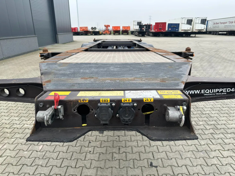 Containertransporter/ Wissellaadbak oplegger Burg 20FT ADR (EX/II, EX/III, FL, AT) Chassis, Empty weight : 3.690kg, SAF INTRADISC, 2x Liftaxle, NL-chassis: afbeelding 7