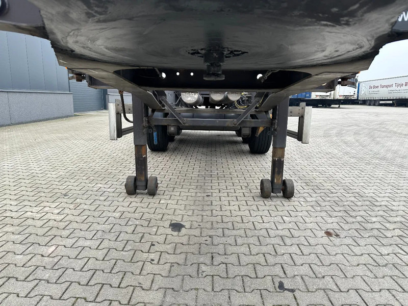 Containertransporter/ Wissellaadbak oplegger Burg 20FT ADR (EX/II, EX/III, FL, AT) Chassis, Empty weight : 3.690kg, SAF INTRADISC, 2x Liftaxle, NL-chassis: afbeelding 6