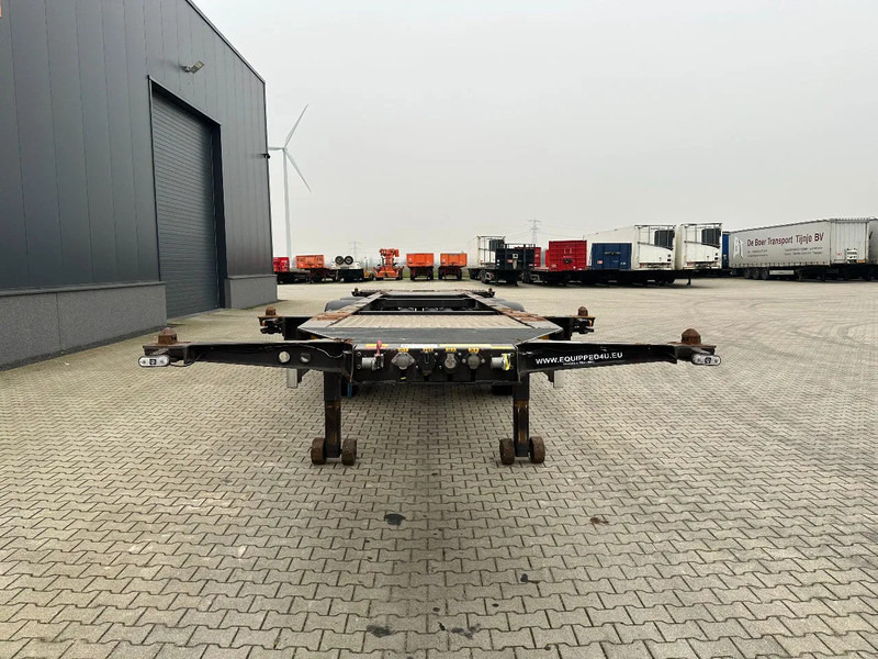 Burg 20FT ADR (EX/II, EX/III, FL, AT) Chassis, Leergewicht : 3.690kg, SAF INTRADISC, 2x Liftachse, NL-Chassis, APK/ADR: 04-2025 - Containertransporter/ Wissellaadbak oplegger: afbeelding 5 Burg 20FT ADR (EX/II, EX/III, FL, AT) Chassis, Leergewicht : 3.690kg, SAF INTRADISC, 2x Liftachse, NL-Chassis, APK/ADR: 04-2025 - Containertransporter/ Wissellaadbak oplegger: afbeelding 5