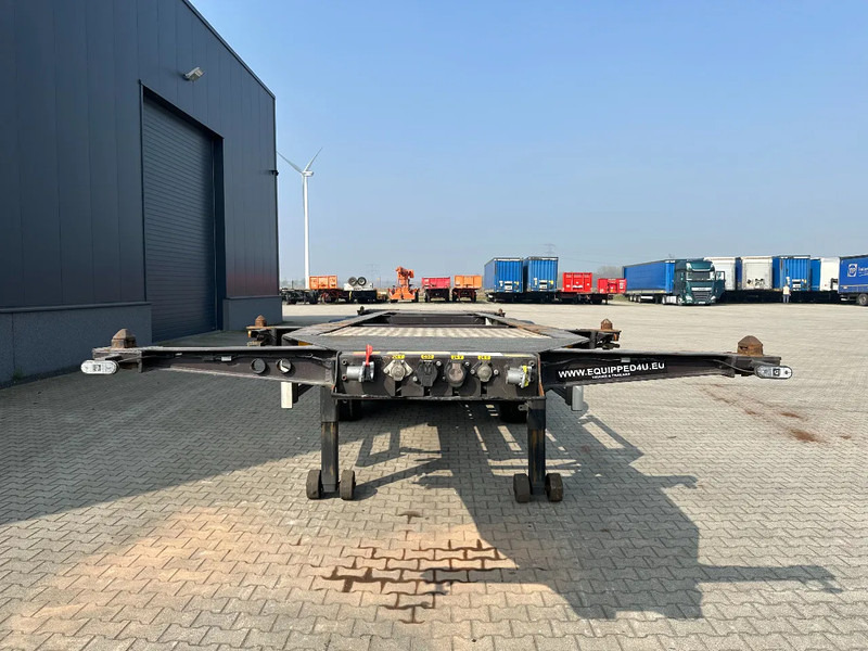 Burg 20FT ADR (EX/II, EX/III, FL, AT) Chassis, Leergewicht : 3.690kg, SAF INTRADISC, 2x Liftachse, NL-Chassis, APK/ADR: 07-2025 - Containertransporter/ Wissellaadbak oplegger: afbeelding 5 Burg 20FT ADR (EX/II, EX/III, FL, AT) Chassis, Leergewicht : 3.690kg, SAF INTRADISC, 2x Liftachse, NL-Chassis, APK/ADR: 07-2025 - Containertransporter/ Wissellaadbak oplegger: afbeelding 5