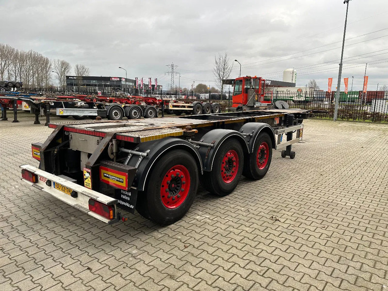 Burg 20FT ADR (EX/II, EX/III, FL, AT) Chassis, Leergewicht : 3.690kg, SAF INTRADISC, 2x Liftachse, NL-Chassis - Containertransporter/ Wissellaadbak oplegger: afbeelding 3 Burg 20FT ADR (EX/II, EX/III, FL, AT) Chassis, Leergewicht : 3.690kg, SAF INTRADISC, 2x Liftachse, NL-Chassis - Containertransporter/ Wissellaadbak oplegger: afbeelding 3