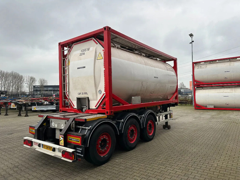 Burg 20FT ADR (EX/II, EX/III, FL, AT) Chassis + Tankcontainer 26.000L /3 baffels - Tankoplegger: afbeelding 4 Burg 20FT ADR (EX/II, EX/III, FL, AT) Chassis + Tankcontainer 26.000L /3 baffels - Tankoplegger: afbeelding 4