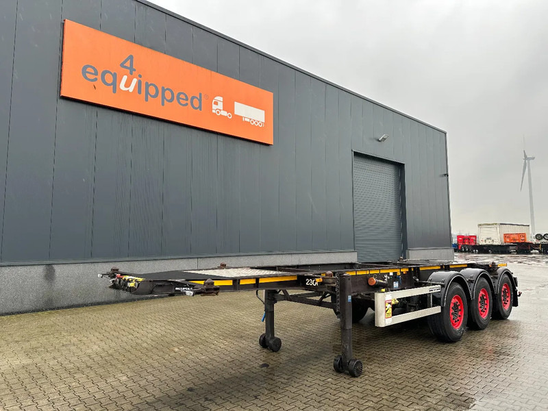 Burg 20FT ADR (EX/II, EX/III, FL, AT), Leergewicht: 3.690kg, SAF INTRADISC, 2x Liftachse, ALCOA, NL-Chassis, APK/ADR: 02-2026 - Containertransporter/ Wissellaadbak oplegger: afbeelding 1 Burg 20FT ADR (EX/II, EX/III, FL, AT), Leergewicht: 3.690kg, SAF INTRADISC, 2x Liftachse, ALCOA, NL-Chassis, APK/ADR: 02-2026 - Containertransporter/ Wissellaadbak oplegger: afbeelding 1