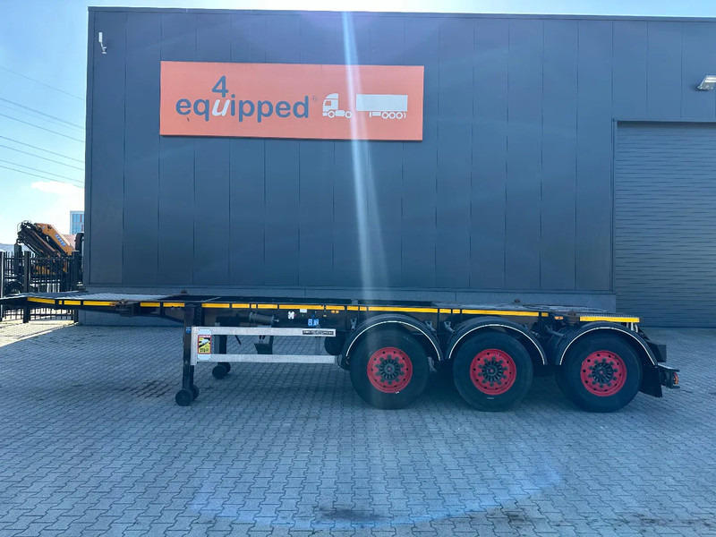 Burg 20FT ADR (EX/II, EX/III, FL, AT), Leergewicht: 3.690kg, SAF INTRADISC, 2x liftaxle, ALCOA, NL-Chassis, APK/ADR: 08-2025 - Containertransporter/ Wissellaadbak oplegger: afbeelding 2 Burg 20FT ADR (EX/II, EX/III, FL, AT), Leergewicht: 3.690kg, SAF INTRADISC, 2x liftaxle, ALCOA, NL-Chassis, APK/ADR: 08-2025 - Containertransporter/ Wissellaadbak oplegger: afbeelding 2