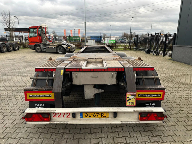 Burg 25X 20FT ADR (EX/II, EX/III, FL, AT) Chassis, Empty weight : 3.690kg, SAF INTRADISC, 2x Liftaxle, NL-chassis - Containertransporter/ Wissellaadbak oplegger: afbeelding 4 Burg 25X 20FT ADR (EX/II, EX/III, FL, AT) Chassis, Empty weight : 3.690kg, SAF INTRADISC, 2x Liftaxle, NL-chassis - Containertransporter/ Wissellaadbak oplegger: afbeelding 4