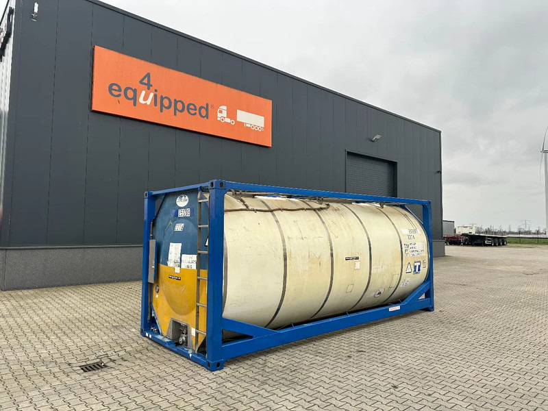 CIMC 20FT ISO 24.960L UN PORTABLE T11 5Y+CSC-TEST: 08/2027 - Opslagtank: afbeelding 1 CIMC 20FT ISO 24.960L UN PORTABLE T11 5Y+CSC-TEST: 08/2027 - Opslagtank: afbeelding 1