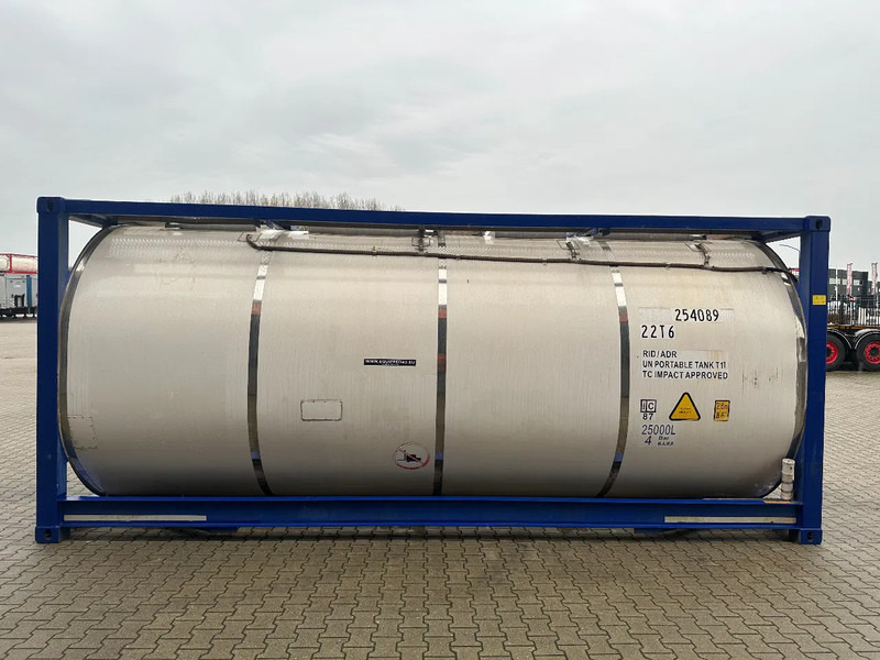 CIMC 20FT ISO, 25.060L / 1-COMP / 3 BAFFELS / T11 / 4 manholes / ADR valid until 10/2027 - Opslagtank: afbeelding 3 CIMC 20FT ISO, 25.060L / 1-COMP / 3 BAFFELS / T11 / 4 manholes / ADR valid until 10/2027 - Opslagtank: afbeelding 3