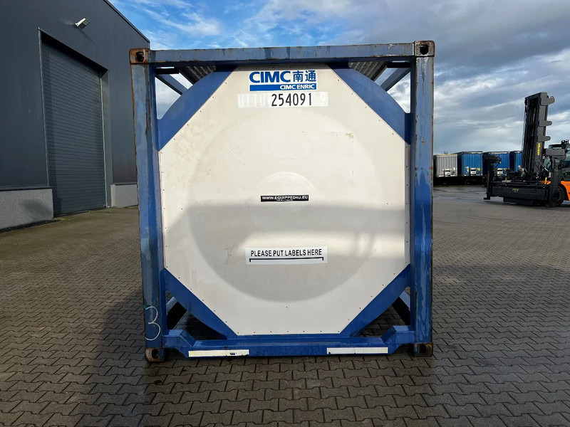 CIMC 20FT ISO, 25.070L/1-COMP/3 BAFFELS/4 manholes, ADR valid until 01/2027 - Opslagtank: afbeelding 5 CIMC 20FT ISO, 25.070L/1-COMP/3 BAFFELS/4 manholes, ADR valid until 01/2027 - Opslagtank: afbeelding 5