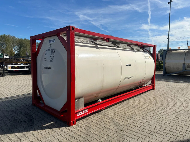 CIMC 20FT ISO, 25.080L / 1-COMP / 3 BAFFELS / 4 covers, 5Y valid until 12/2026 - Tankcontainer: afbeelding 5 CIMC 20FT ISO, 25.080L / 1-COMP / 3 BAFFELS / 4 covers, 5Y valid until 12/2026 - Tankcontainer: afbeelding 5