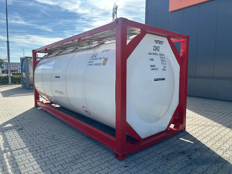CIMC 20FT ISO, 25.080L / 1-COMP / 3 BAFFELS / 4 covers, 5Y valid until 12/2026 - Tankcontainer: afbeelding 4 CIMC 20FT ISO, 25.080L / 1-COMP / 3 BAFFELS / 4 covers, 5Y valid until 12/2026 - Tankcontainer: afbeelding 4