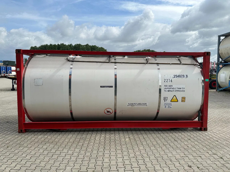CIMC 20FT ISO, 25.080L/1-COMP/3 BAFFELS/4 manholes, ADR valid until 08/2027 - Opslagtank: afbeelding 3 CIMC 20FT ISO, 25.080L/1-COMP/3 BAFFELS/4 manholes, ADR valid until 08/2027 - Opslagtank: afbeelding 3