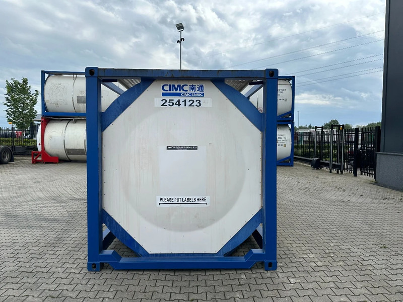 CIMC 20FT ISO, 25.090L/1-COMP/3 BAFFELS/4 manholes, 2.5Y- + CSC-inspection: 10/2026 - Opslagtank: afbeelding 5 CIMC 20FT ISO, 25.090L/1-COMP/3 BAFFELS/4 manholes, 2.5Y- + CSC-inspection: 10/2026 - Opslagtank: afbeelding 5