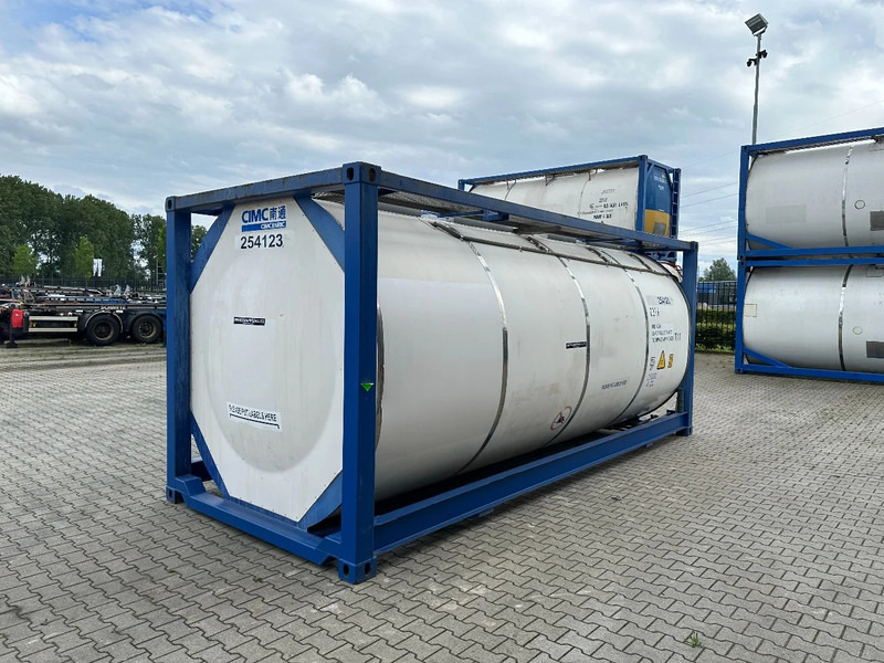 CIMC 20FT ISO, 25.090L/1-COMP/3 BAFFELS/4 manholes, 2.5Y- + CSC-inspection: 10/2026 - Opslagtank: afbeelding 4 CIMC 20FT ISO, 25.090L/1-COMP/3 BAFFELS/4 manholes, 2.5Y- + CSC-inspection: 10/2026 - Opslagtank: afbeelding 4