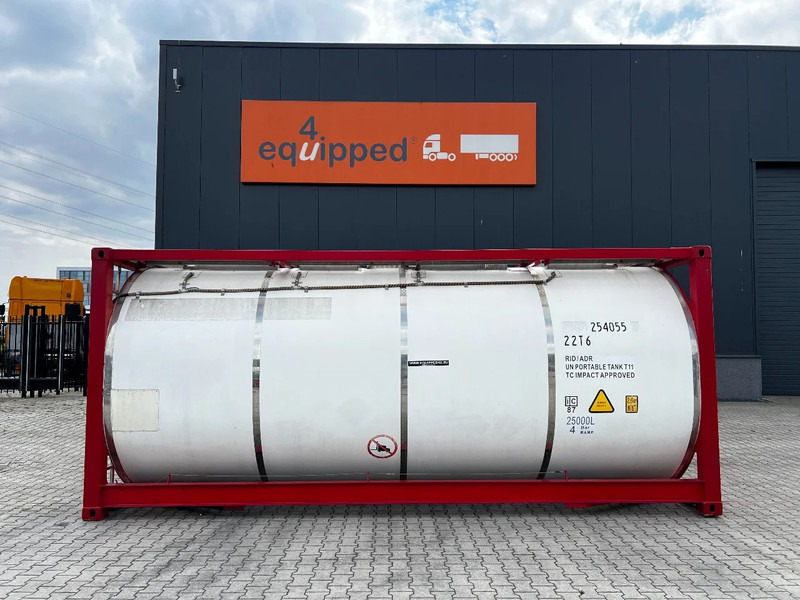 CIMC 20FT ISO, 25.100L/1-COMP/3 BAFFELS/4 manholes, ADR - Opslagtank: afbeelding 2 CIMC 20FT ISO, 25.100L/1-COMP/3 BAFFELS/4 manholes, ADR - Opslagtank: afbeelding 2