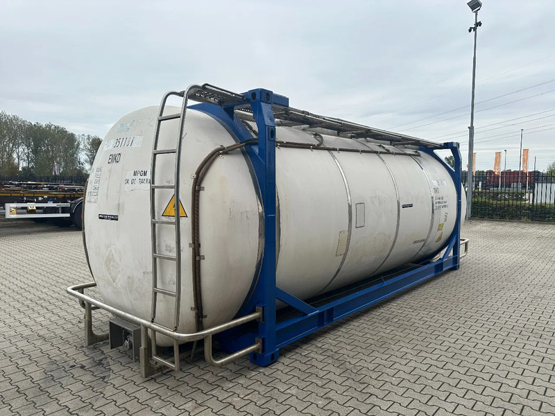 CIMC 20FT SWAP 35.040L, 4 baffles / 5 holes / T11 / 5Y-test valid till 08/2027 - Tankcontainer: afbeelding 4 CIMC 20FT SWAP 35.040L, 4 baffles / 5 holes / T11 / 5Y-test valid till 08/2027 - Tankcontainer: afbeelding 4