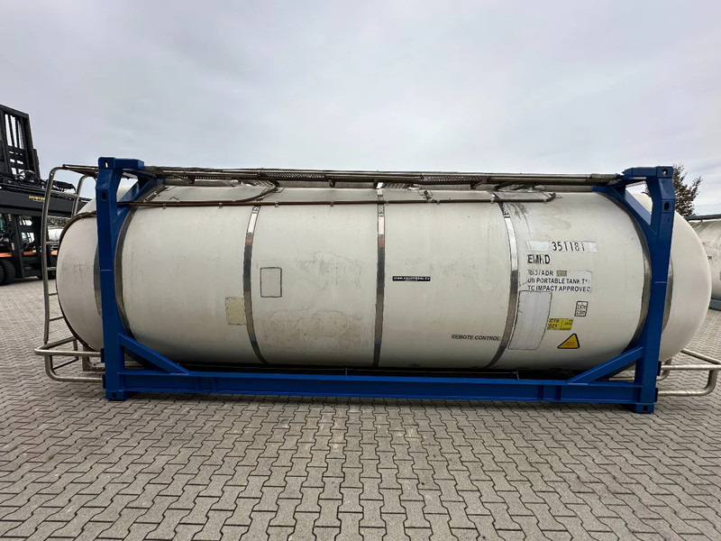 CIMC 20FT SWAP 35.040L, 4 baffles / 5 holes / T11 / 5Y-test valid till 08/2027 - Tankcontainer: afbeelding 3 CIMC 20FT SWAP 35.040L, 4 baffles / 5 holes / T11 / 5Y-test valid till 08/2027 - Tankcontainer: afbeelding 3