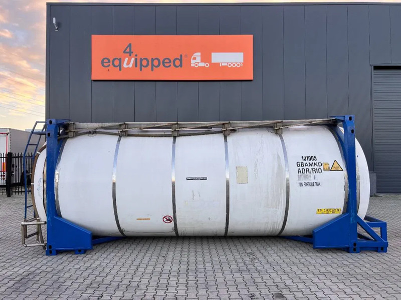 CPV 30.890L, steam heating, UN PORTABLE, T7, 5Y+CSC insp.: 02/2026 - Tankcontainer: afbeelding 3 CPV 30.890L, steam heating, UN PORTABLE, T7, 5Y+CSC insp.: 02/2026 - Tankcontainer: afbeelding 3