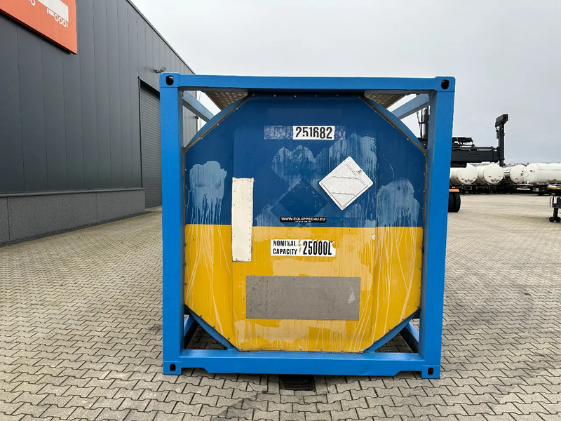 Consani 25.100L / 1-COMP, 20FT ISO, UN PORTABLE T11, 2,5Y-inspection till: 02-2028 - Opslagtank: afbeelding 2 Consani 25.100L / 1-COMP, 20FT ISO, UN PORTABLE T11, 2,5Y-inspection till: 02-2028 - Opslagtank: afbeelding 2