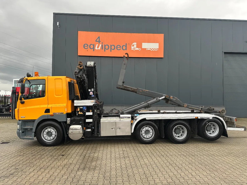 DAF CF 85.410 8x2 / HMF 3000 K6 crane (30T/m 6x extendable) + remote / HYVALIFT 26Tkg HOOK, / EURO-5 / NL-TRUCK - Haakarmsysteem vrachtwagen, Kraanwagen: afbeelding 5 DAF CF 85.410 8x2 / HMF 3000 K6 crane (30T/m 6x extendable) + remote / HYVALIFT 26Tkg HOOK, / EURO-5 / NL-TRUCK - Haakarmsysteem vrachtwagen, Kraanwagen: afbeelding 5