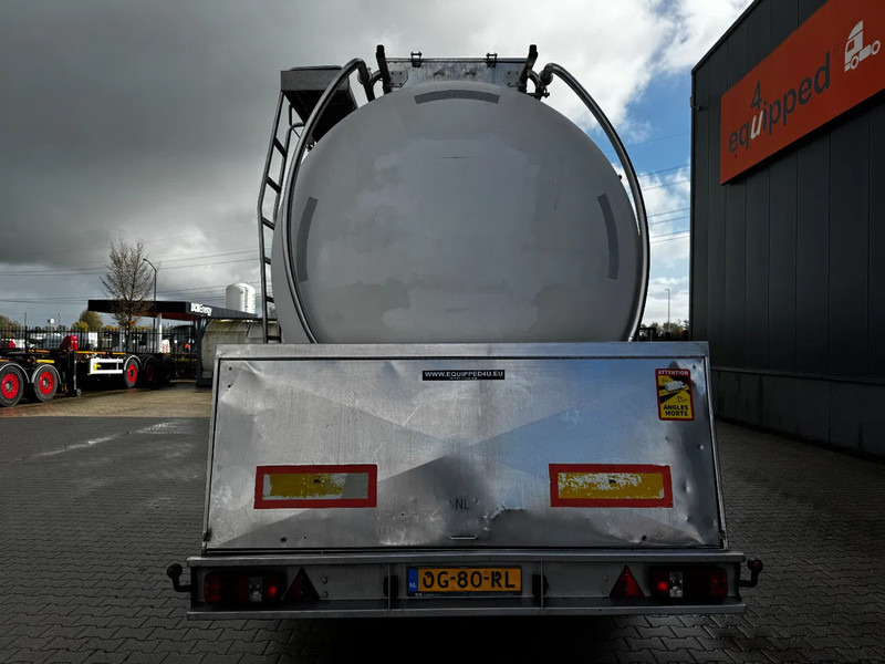 Feldbinder LEBENSMITTEL / LEVENSMIDDELEN FOOD / 33.500L / 3-COMP / PUMPE / INOX / NL-trailer / APK: 05-2026 - Tankoplegger: afbeelding 5 Feldbinder LEBENSMITTEL / LEVENSMIDDELEN FOOD / 33.500L / 3-COMP / PUMPE / INOX / NL-trailer / APK: 05-2026 - Tankoplegger: afbeelding 5