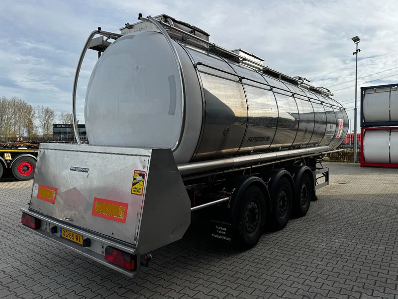Feldbinder LEBENSMITTEL / LEVENSMIDDELEN FOOD / 33.500L / 3-COMP / PUMPE / INOX / NL-trailer / APK: 10-2026 - Tankoplegger: afbeelding 3 Feldbinder LEBENSMITTEL / LEVENSMIDDELEN FOOD / 33.500L / 3-COMP / PUMPE / INOX / NL-trailer / APK: 10-2026 - Tankoplegger: afbeelding 3