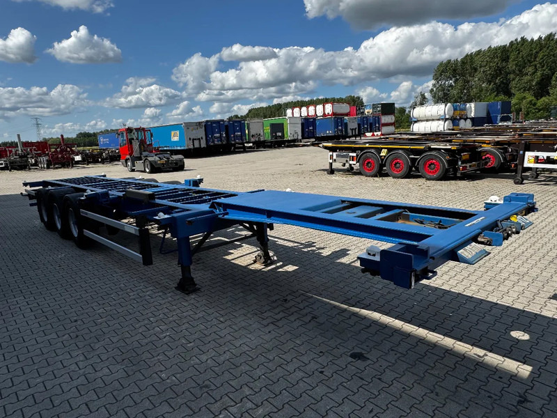 Groenewegen 40FT HC-chassis, BPW+Trommel, Liftachse, NL-Chassis - Containertransporter/ Wissellaadbak oplegger: afbeelding 4 Groenewegen 40FT HC-chassis, BPW+Trommel, Liftachse, NL-Chassis - Containertransporter/ Wissellaadbak oplegger: afbeelding 4