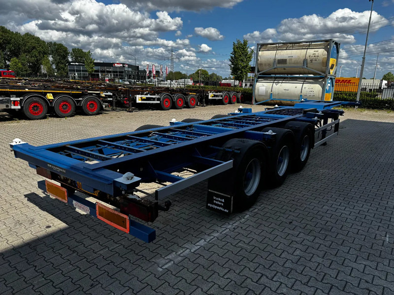 Groenewegen 40FT HC-chassis, BPW+Trommel, Liftachse, NL-Chassis - Containertransporter/ Wissellaadbak oplegger: afbeelding 5 Groenewegen 40FT HC-chassis, BPW+Trommel, Liftachse, NL-Chassis - Containertransporter/ Wissellaadbak oplegger: afbeelding 5