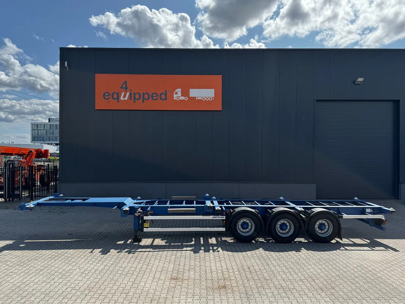 Groenewegen 40FT HC-chassis, BPW+Trommel, Liftachse, NL-Chassis - Containertransporter/ Wissellaadbak oplegger: afbeelding 2 Groenewegen 40FT HC-chassis, BPW+Trommel, Liftachse, NL-Chassis - Containertransporter/ Wissellaadbak oplegger: afbeelding 2