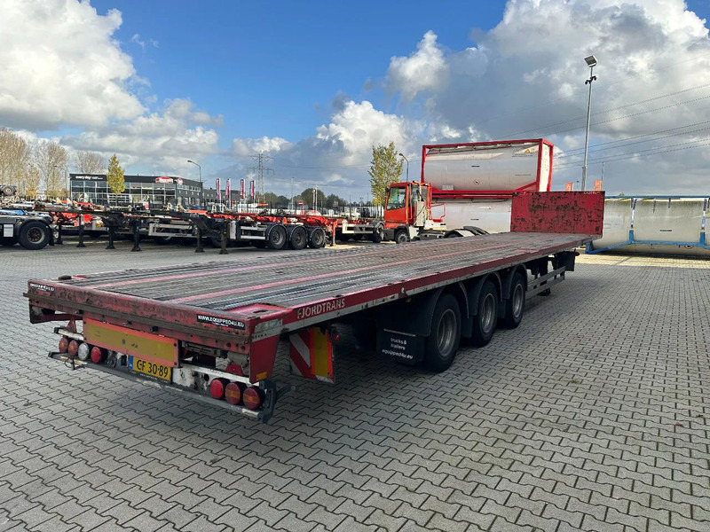 KEL-BERG HEAVY-DUTY MEGA PLATFORM, 1x 40FT / 2x 20FT HECKBÜNDIG, SAF + SCHEIBEBREMSEN, NL Auflieger - Vlakke/ Open oplegger: afbeelding 3 KEL-BERG HEAVY-DUTY MEGA PLATFORM, 1x 40FT / 2x 20FT HECKBÜNDIG, SAF + SCHEIBEBREMSEN, NL Auflieger - Vlakke/ Open oplegger: afbeelding 3