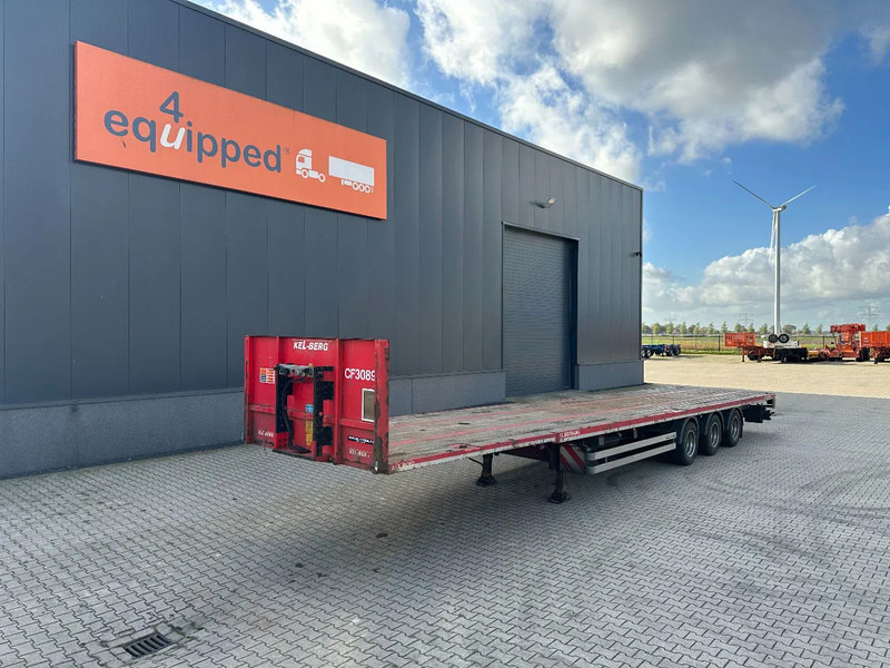 KEL-BERG HEAVY-DUTY MEGA PLATFORM, 1x 40FT / 2x 20FT HECKBÜNDIG, SAF + SCHEIBEBREMSEN, NL Auflieger - Vlakke/ Open oplegger: afbeelding 1 KEL-BERG HEAVY-DUTY MEGA PLATFORM, 1x 40FT / 2x 20FT HECKBÜNDIG, SAF + SCHEIBEBREMSEN, NL Auflieger - Vlakke/ Open oplegger: afbeelding 1
