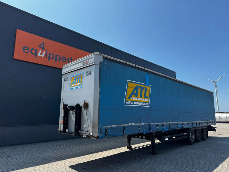 Kögel SAF INTRADISC, internal height: 2.80m, NL-Trailer, 2x available - Schuifzeiloplegger: afbeelding 1 Kögel SAF INTRADISC, internal height: 2.80m, NL-Trailer, 2x available - Schuifzeiloplegger: afbeelding 1