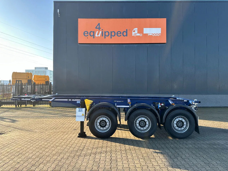 Krone NEW / DIRECT AVAILABLE 20FT ADR-CHASSIS, DISCBRAKES, LIFTAXLE, 2x available - Containertransporter/ Wissellaadbak oplegger: afbeelding 2 Krone NEW / DIRECT AVAILABLE 20FT ADR-CHASSIS, DISCBRAKES, LIFTAXLE, 2x available - Containertransporter/ Wissellaadbak oplegger: afbeelding 2