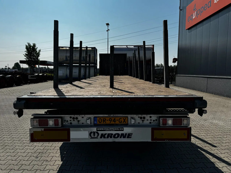 Krone originele platte oplegger met rongpotten + rongen, liftas, schijfremmen, NL-oplegger - Vlakke/ Open oplegger: afbeelding 3 Krone originele platte oplegger met rongpotten + rongen, liftas, schijfremmen, NL-oplegger - Vlakke/ Open oplegger: afbeelding 3