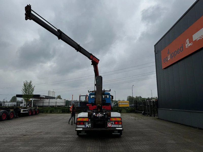 MAN FE 410A, 6x4, EURO-2, Palfinger 17000 Crane + VDL HOOK, full spring, manual gearbox, MOT 9/2025 - Haakarmsysteem vrachtwagen, Kraanwagen: afbeelding 5 MAN FE 410A, 6x4, EURO-2, Palfinger 17000 Crane + VDL HOOK, full spring, manual gearbox, MOT 9/2025 - Haakarmsysteem vrachtwagen, Kraanwagen: afbeelding 5