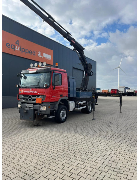 Mercedes-Benz Actros 2046 4x4 / FULL SPRING / HIAB 288 EP 5 HIPRO Crane / EURO-5 - Kraanwagen: afbeelding 2 Mercedes-Benz Actros 2046 4x4 / FULL SPRING / HIAB 288 EP 5 HIPRO Crane / EURO-5 - Kraanwagen: afbeelding 2