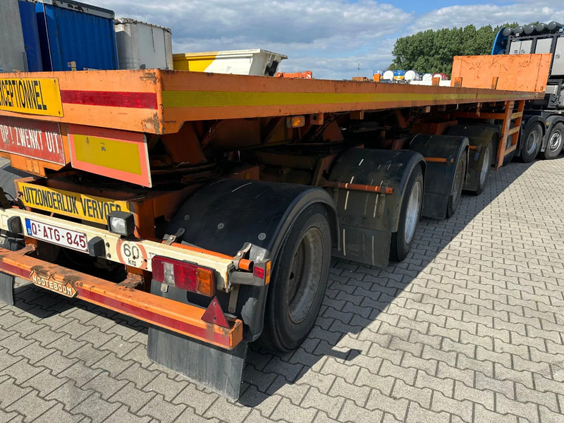 Nooteboom OVB-73-04, 73 tons Ballast trailer, 4 axles, 3 hydraulic steering axles, MOT 12/2025 - Vlakke/ Open oplegger: afbeelding 4 Nooteboom OVB-73-04, 73 tons Ballast trailer, 4 axles, 3 hydraulic steering axles, MOT 12/2025 - Vlakke/ Open oplegger: afbeelding 4