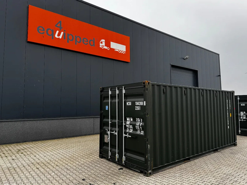 Onbekend TOP 20FT DV 8'6" containers ONE-WAY, 3x available, darkgreen - Zeecontainer: afbeelding 1 Onbekend TOP 20FT DV 8'6" containers ONE-WAY, 3x available, darkgreen - Zeecontainer: afbeelding 1