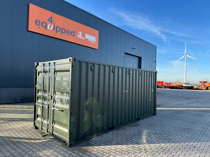 Onbekend TOP 20FT DV 8'6" containers ONE-WAY, 3x available, darkgreen - Zeecontainer: afbeelding 1 Onbekend TOP 20FT DV 8'6" containers ONE-WAY, 3x available, darkgreen - Zeecontainer: afbeelding 1
