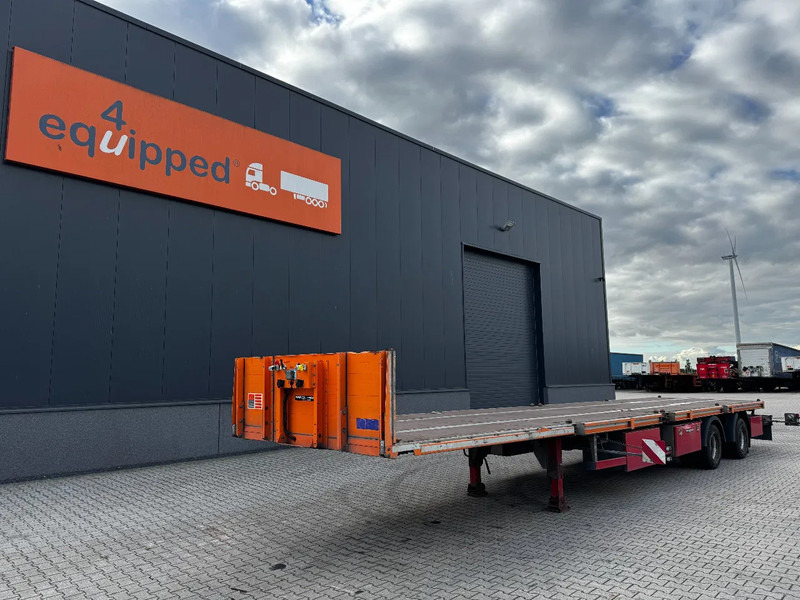 RUFA MEGA PLATFORM / LENKACHSE/ 12 TWISTLOCKS 1x 40FT + 2x 20FT (HECKBÜNDIG) / BPW / SCHEIBE/ GALVANISIERT/ RUNGENTASCHEN - Vlakke/ Open oplegger: afbeelding 1 RUFA MEGA PLATFORM / LENKACHSE/ 12 TWISTLOCKS 1x 40FT + 2x 20FT (HECKBÜNDIG) / BPW / SCHEIBE/ GALVANISIERT/ RUNGENTASCHEN - Vlakke/ Open oplegger: afbeelding 1
