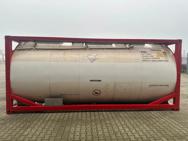 SINGAMAS 20FT ISO, 26.000L/1-COMP/3 BAFFELS/3 manholes, 5Y inspection: 06/2027 - Opslagtank: afbeelding 3 SINGAMAS 20FT ISO, 26.000L/1-COMP/3 BAFFELS/3 manholes, 5Y inspection: 06/2027 - Opslagtank: afbeelding 3