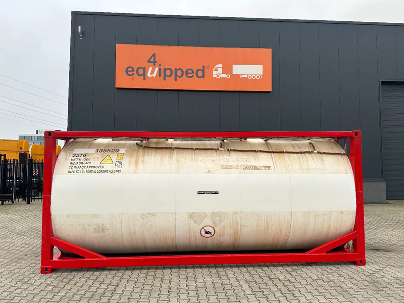 SINGAMAS 20FT ISO, 26.000L/1-COMP/3 BAFFELS/3 manholes, 5Y inspection: 06/2027 - Opslagtank: afbeelding 2 SINGAMAS 20FT ISO, 26.000L/1-COMP/3 BAFFELS/3 manholes, 5Y inspection: 06/2027 - Opslagtank: afbeelding 2